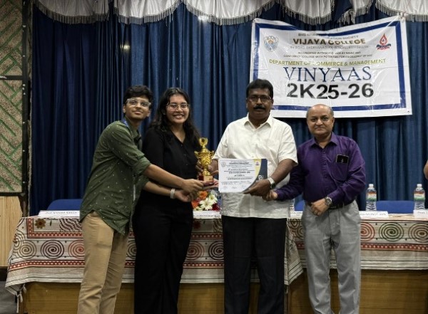 Vinyaas’25 held at Vijaya College, Bengaluru